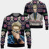 Divesart - Kento Nanami Ugly Christmas pusero ja huppari Custom Anime Jujutsu Kaisen joululahjat